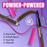 NYX Powder Louder Brow Pencil 02, imported from the UK