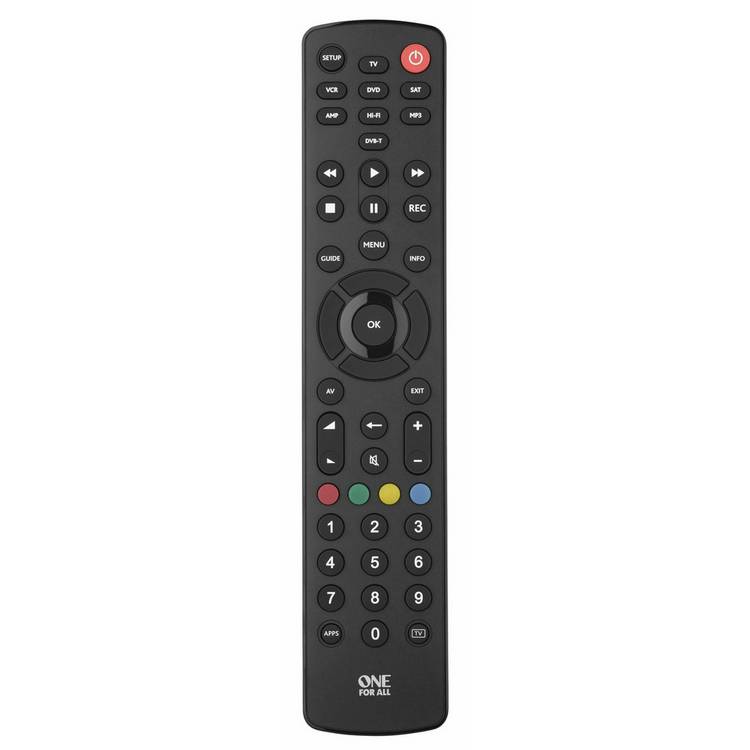 One For All Contour 8 universal remote (British brand)