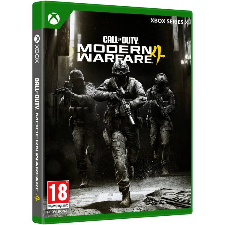 Call of Duty Modern Warfare 4 Xbox Series X game disc, UK version