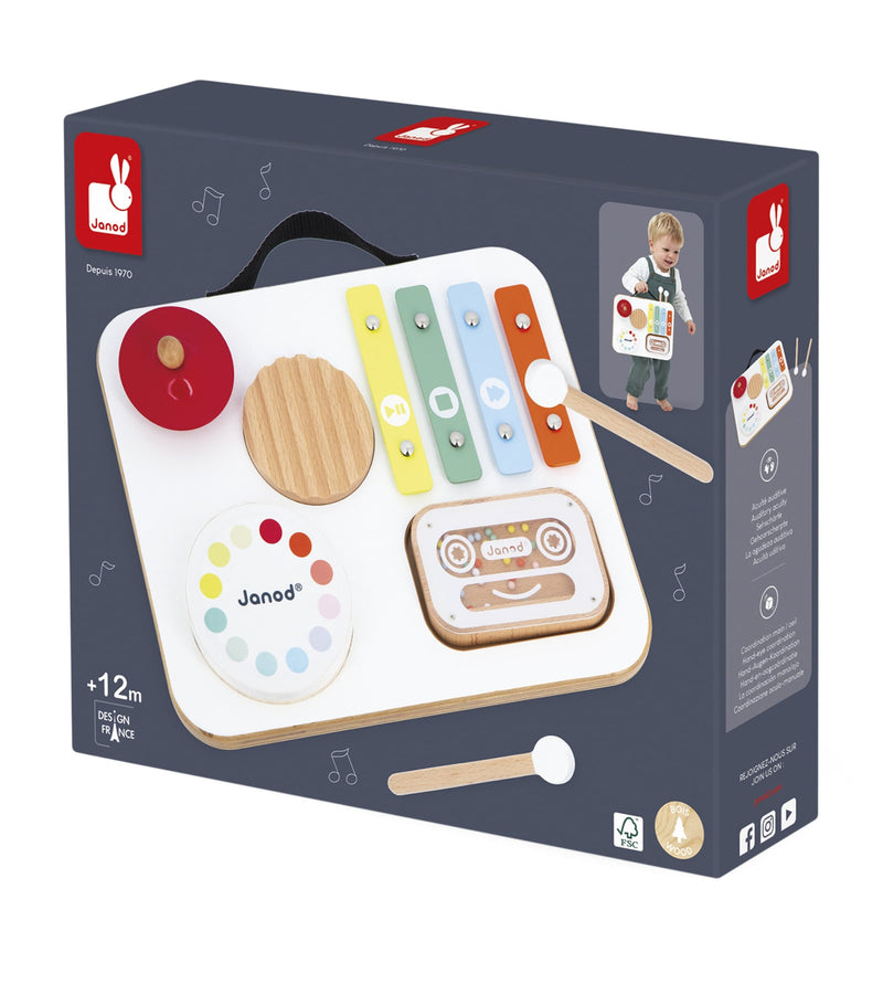 Janod Baby Confetti Musical Table, imported from the UK