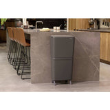 Argos Brabantia 20+25 Litre Recycle Bin Dark Grey- Buy online at McGrocer