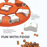 Nina Ottoson Dog Smart dog puzzle toy with 9 treat compartments - British product