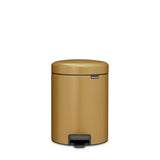 Argos Brabantia NewIcon 5 Litre Pedal Bin - Warm Gold- Buy online at McGrocer