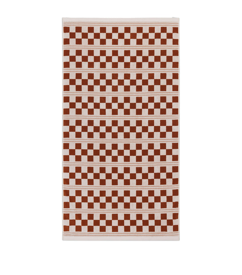 BAINA Organic Cotton Pool Towel 90cm x 170cm - British product