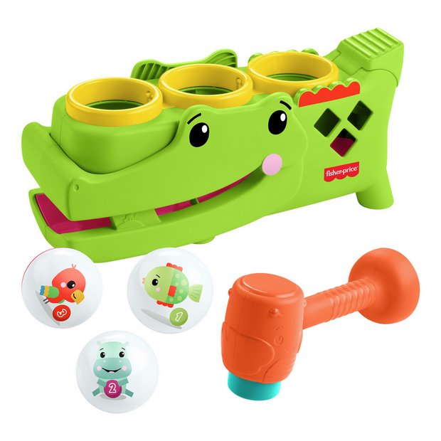 Fisher Price Sit & Tap Rolligator activity toy - British product