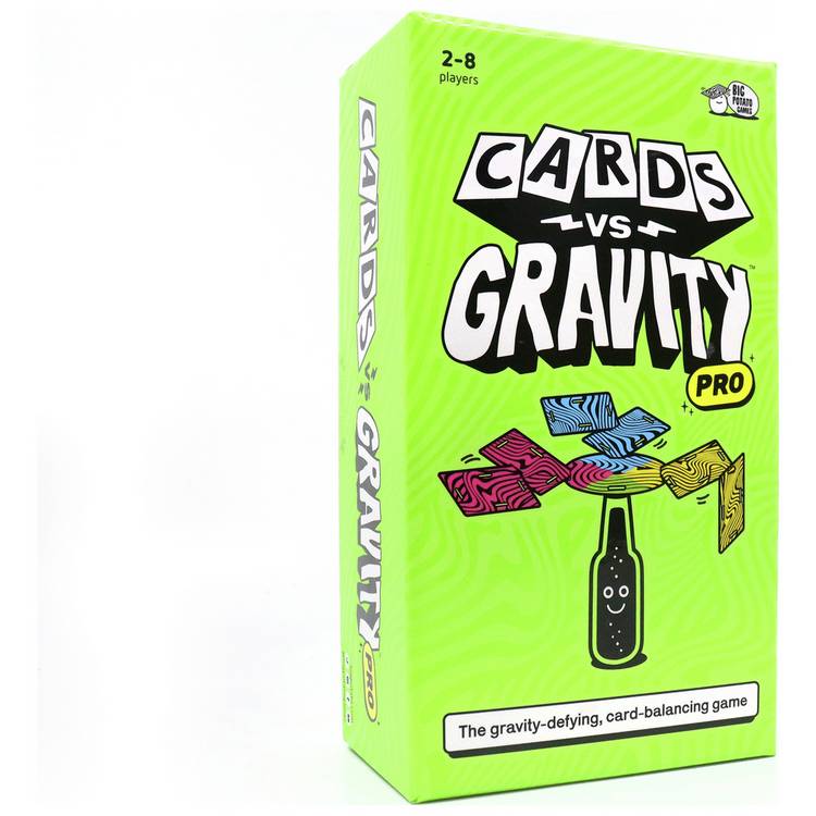 Big Potato Cards Vs Gravity game (British brand)