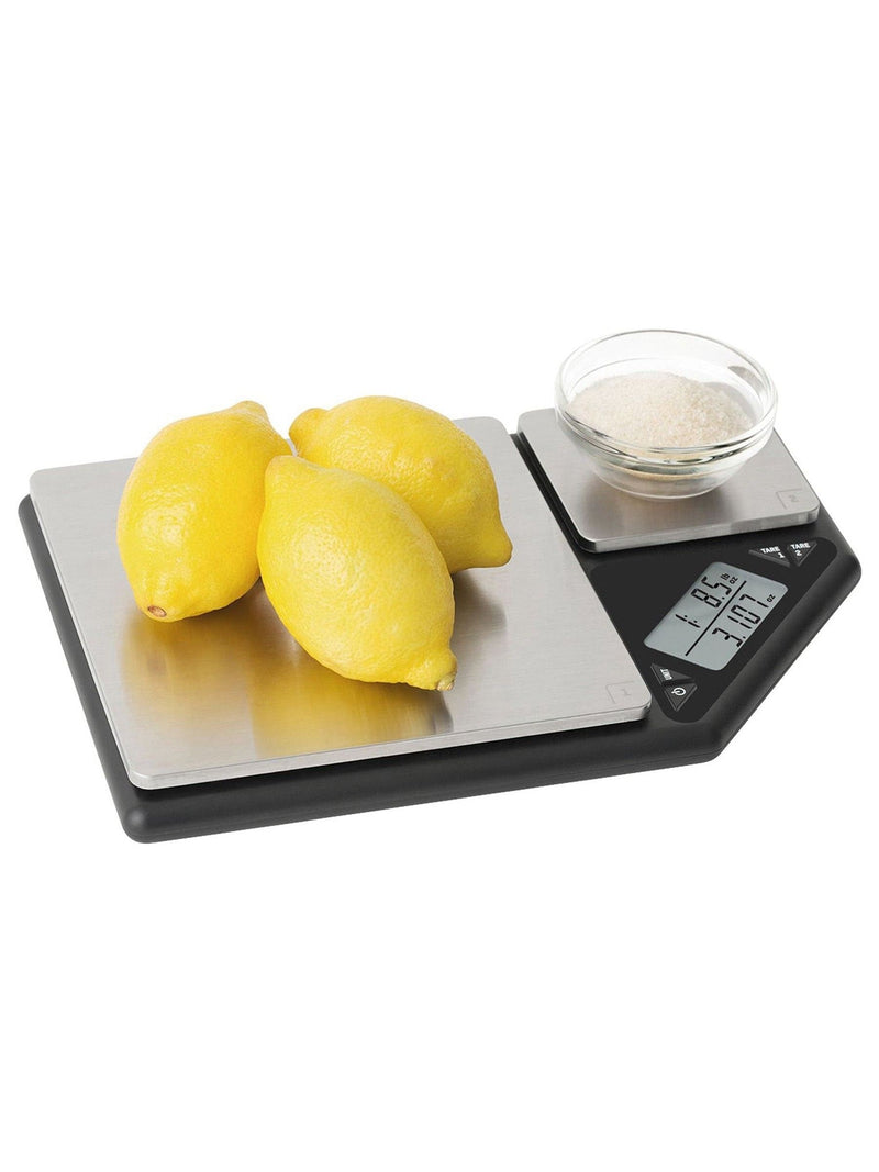Taylor Pro Silver Dual Platform 5kg digital kitchen scale (British brand)