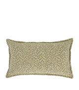 Harrods De Le Cuona Linen Leopard Kanoko Decorative Cushion 35cm x 60cm- Buy online at McGrocer