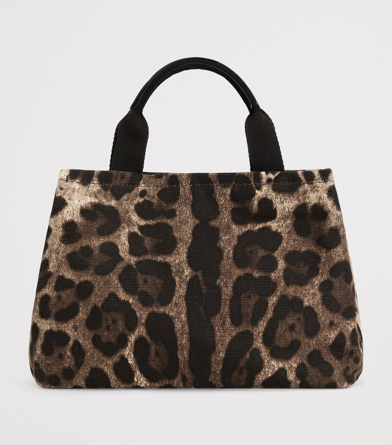 Dolce&Gabbana kids leopard print top-handle bag - British product