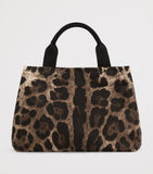 Dolce&Gabbana kids leopard print top-handle bag - British product