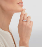 Bvlgari B.zero1 white gold diamond ring (British brand)