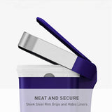 Simplehuman indigo blue pedal bin 45 litre (British brand)