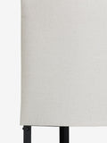 Brown corner wood shelf floor lamp - British product