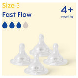 MAM fast flow bottle teats 4 pack - British product