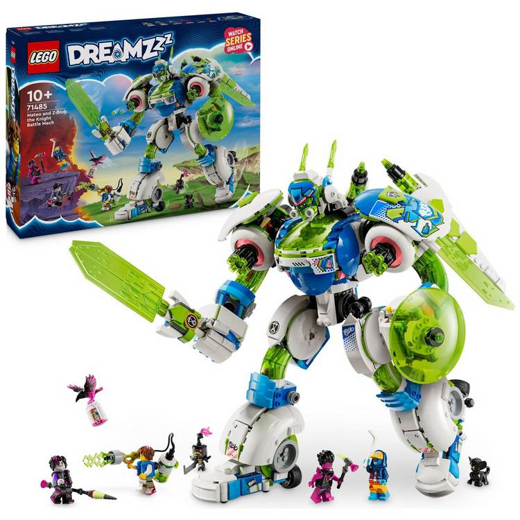 LEGO DreamZzz Mateo and Z-Blob Knight Battle Mech 71485 - British product