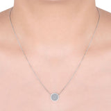 Costco diamond pendant round brilliant cut 0.25ctw, imported from the UK