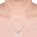 Costco diamond pendant round brilliant cut 0.25ctw, imported from the UK