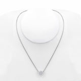 Costco diamond pendant round brilliant cut 0.25ctw, imported from the UK