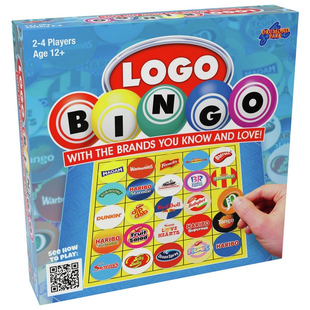 Drumond Park Logo Bingo Game, imported from the UK
