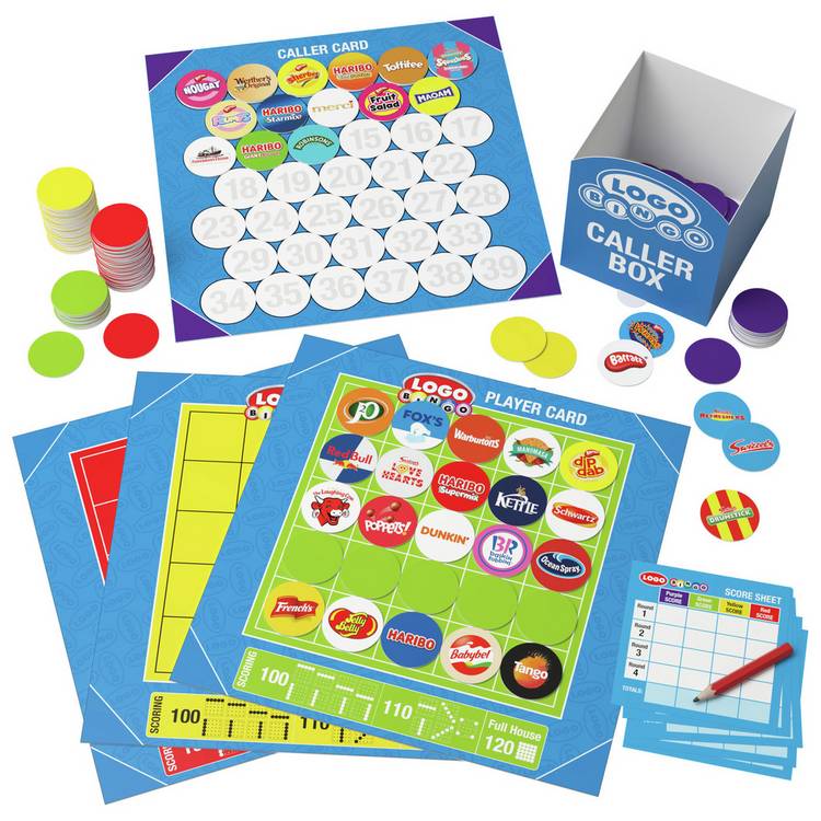 Drumond Park Logo Bingo Game, imported from the UK