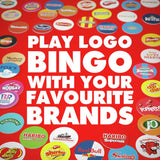 Drumond Park Logo Bingo Game, imported from the UK
