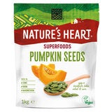 Nature's Heart Pumpkin Seeds 1kg, imported from the UK