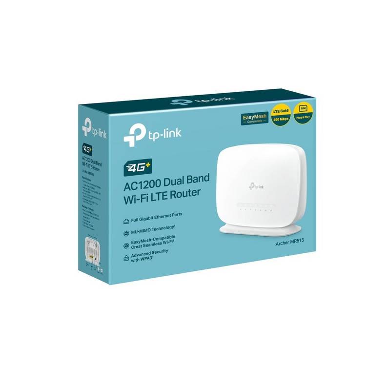TP-Link MR515 AC1200 4G+ Dual Band Router - British product