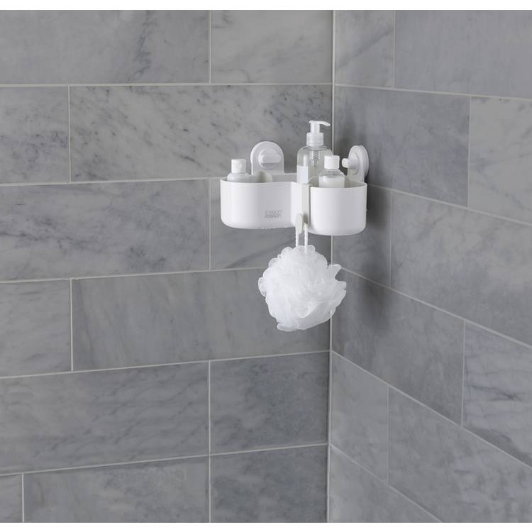 Joseph Joseph Duo Corner Shower Caddy white, UK version
