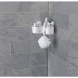 Joseph Joseph Duo Corner Shower Caddy white, UK version