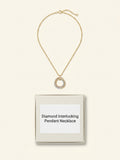 Cartier diamond pendant necklace 18ct gold 1.16ct, UK version