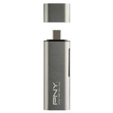 PNY 3 Port USB-C card reader, UK version
