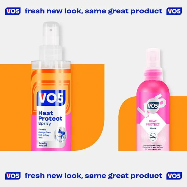 VO5 heat protect spray Heat-Activated Complex 200ml (British brand)