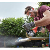 Black Decker 115mm angle grinder 710W with cutting discs, imported from UK
