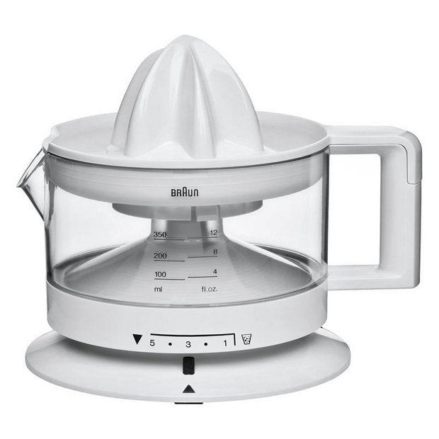 Braun CJ3000 citrus juicer white - British product