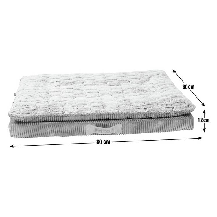 Petface memory foam dog bed medium, imported from the UK