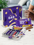 Cadbury Double Deck Chocolate Selection Dad Box measuring 25x23x6.5cm - British product