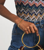 Suzanne Kalan rose gold golden tennis bracelet, imported from the UK