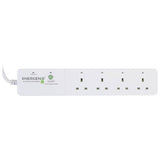 Energenie extension lead surge protected 4 socket 1.8m, imported from the UK