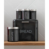 Argos Home 5-piece kitchen storage set jet black - British product