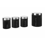 Argos Home 5-piece kitchen storage set jet black - British product