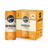 Remedy Kombucha Ginger Lemon 4 x 330ml, imported from the UK