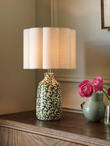 Next Nina Campbell Green Chester Table Lamp- Buy online at McGrocer