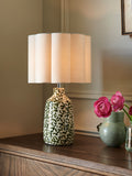 Nina Campbell Green Chester table lamp 43cm (British brand)
