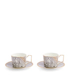 Wedgwood Renaissance teacup and saucer set (British brand)