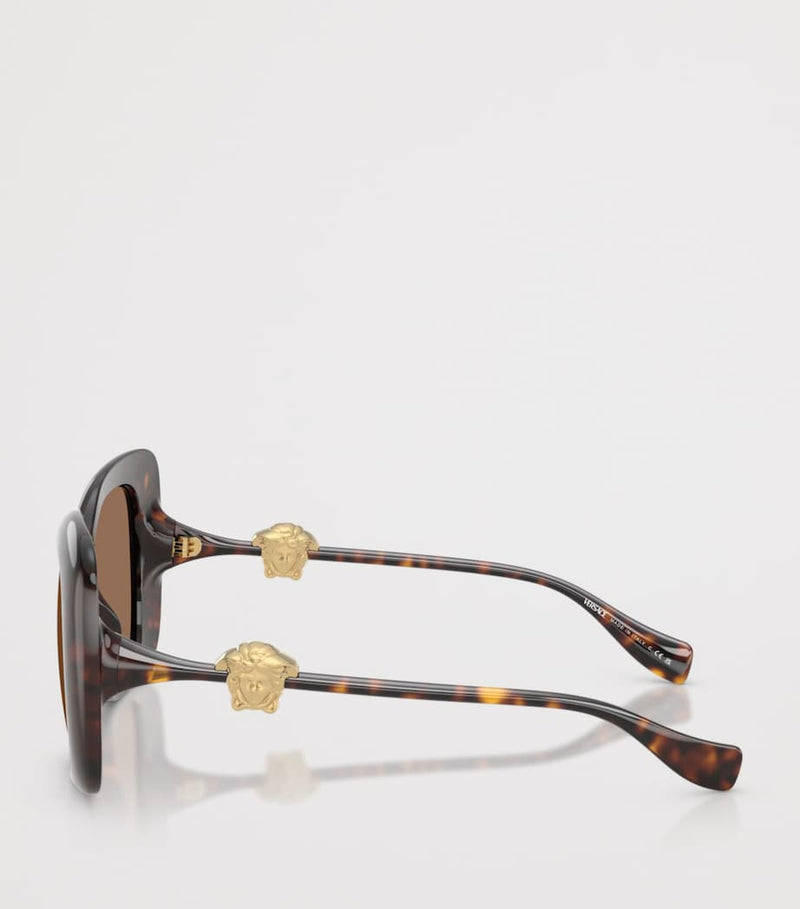 Versace square sunglasses VE4499U dark grey lenses, UK version