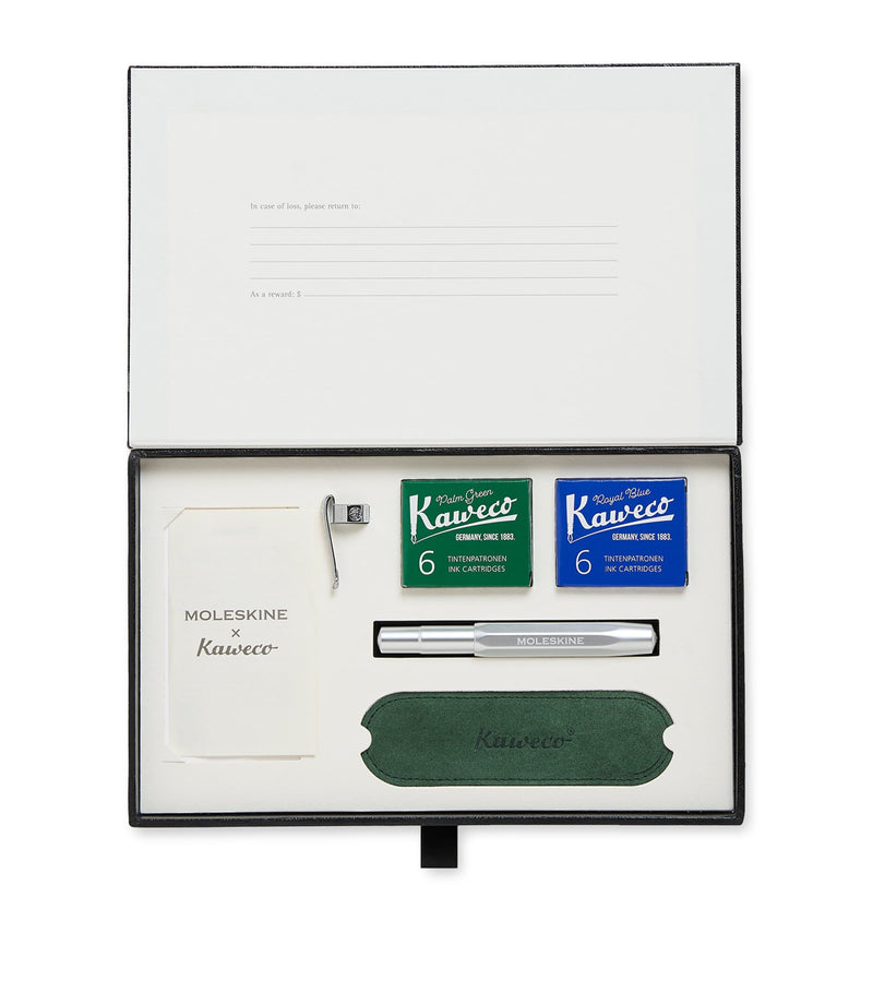 Moleskine Le Duo Ecriture fountain pen and notebook set, imported from the UK