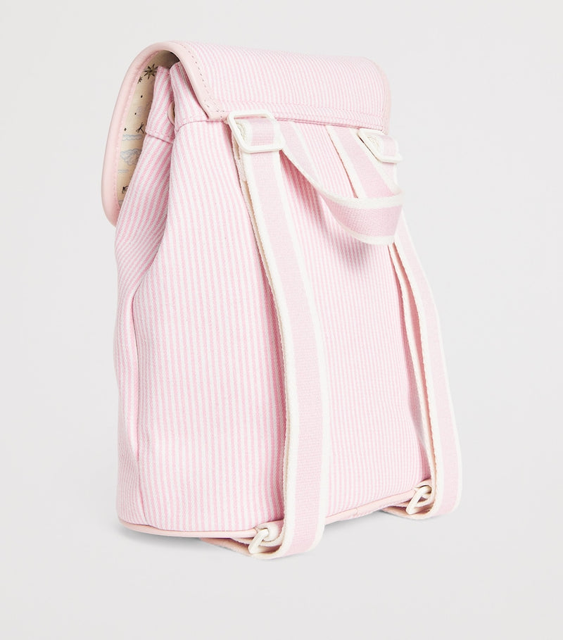 Harrods embroidered backpack with magnetic fastening, UK version