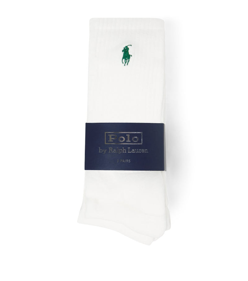 Polo Ralph Lauren Wimbledon socks pack of 3, UK version