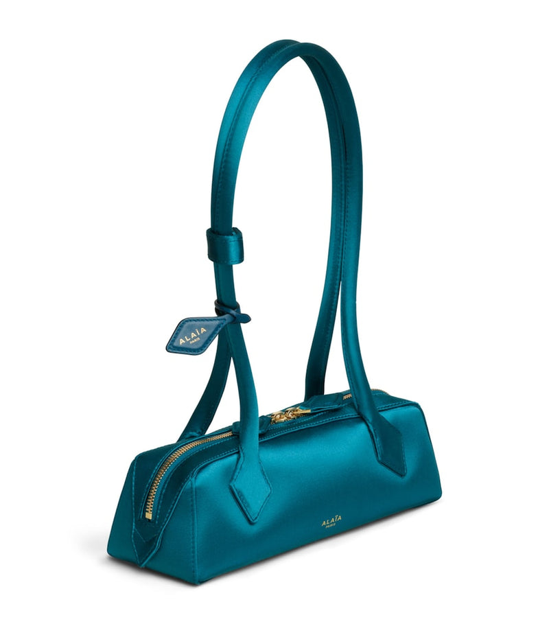 Alaïa small satin Le Teckel shoulder bag - British product