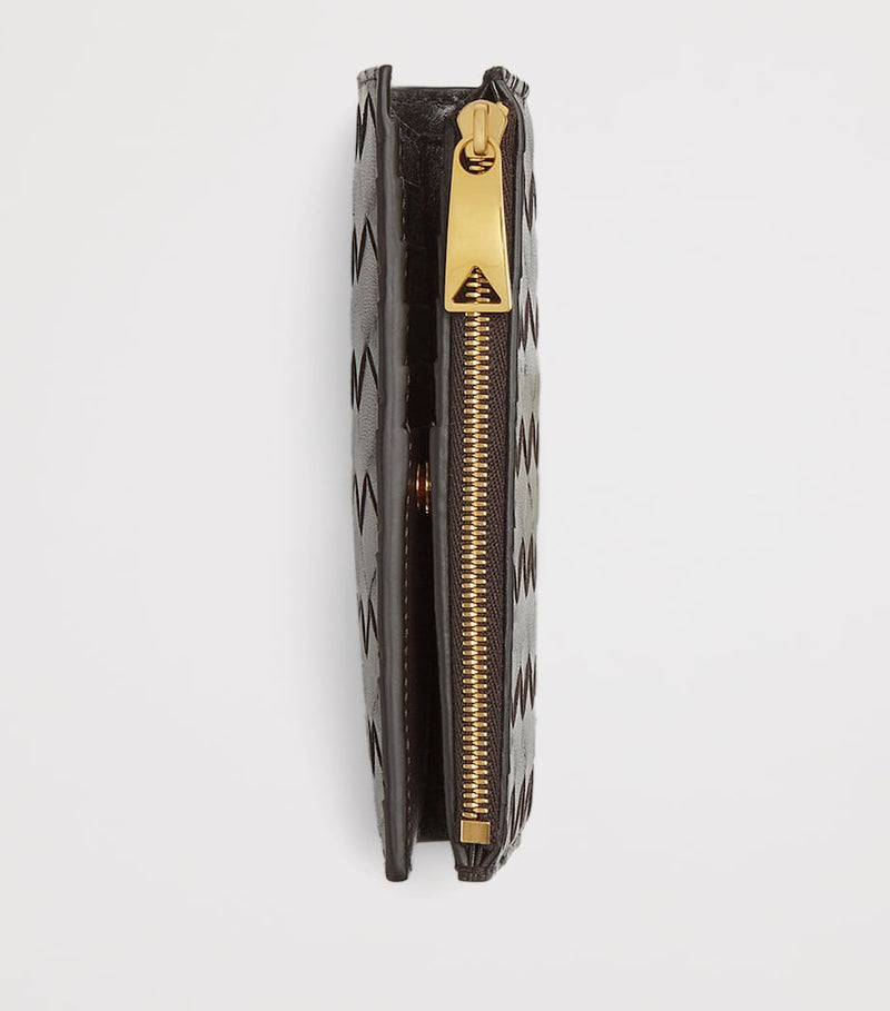 Bottega Veneta Intrecciato bifold card holder (British brand)
